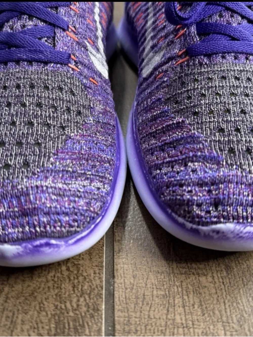 Nike Free RN Flyknit Running Training Shoes Grand Purple 831070 503 Wmn's Sz 7